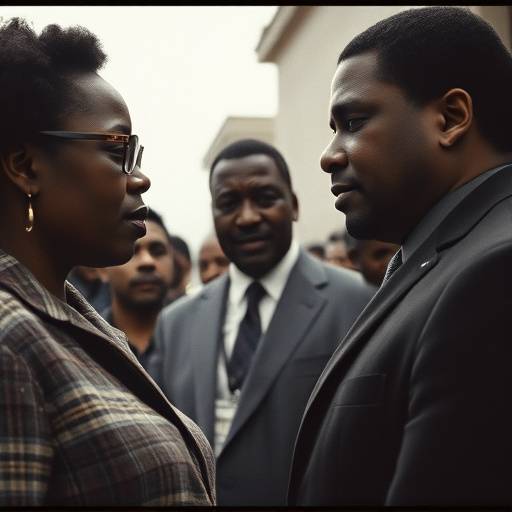 Still from the documentary 'Hidden Histories', featuring archival footage and interviews about the unsung heroes of the civil rights movement.